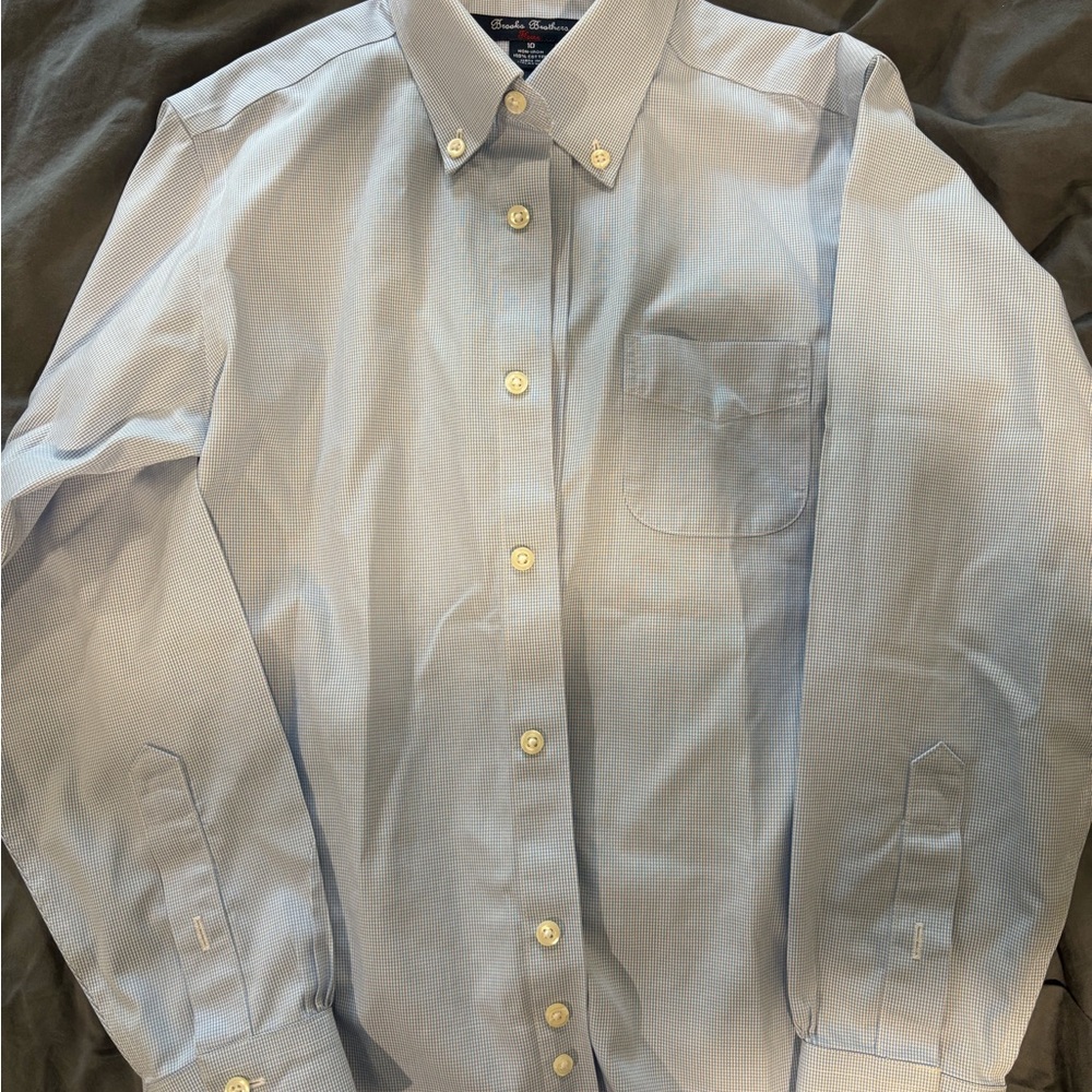 Boys Brooks Brothers Non-Iron Button Down Shirt